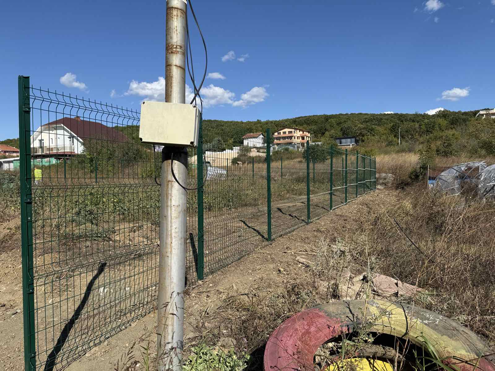 Зелени оградни пана гр. Бургас 